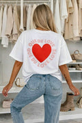 T-shirt que du love