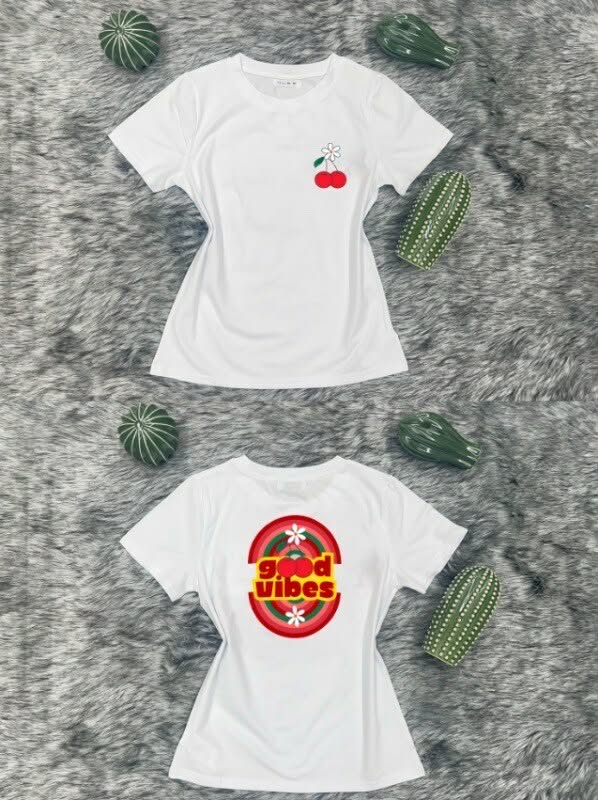 T-shirt good vibes