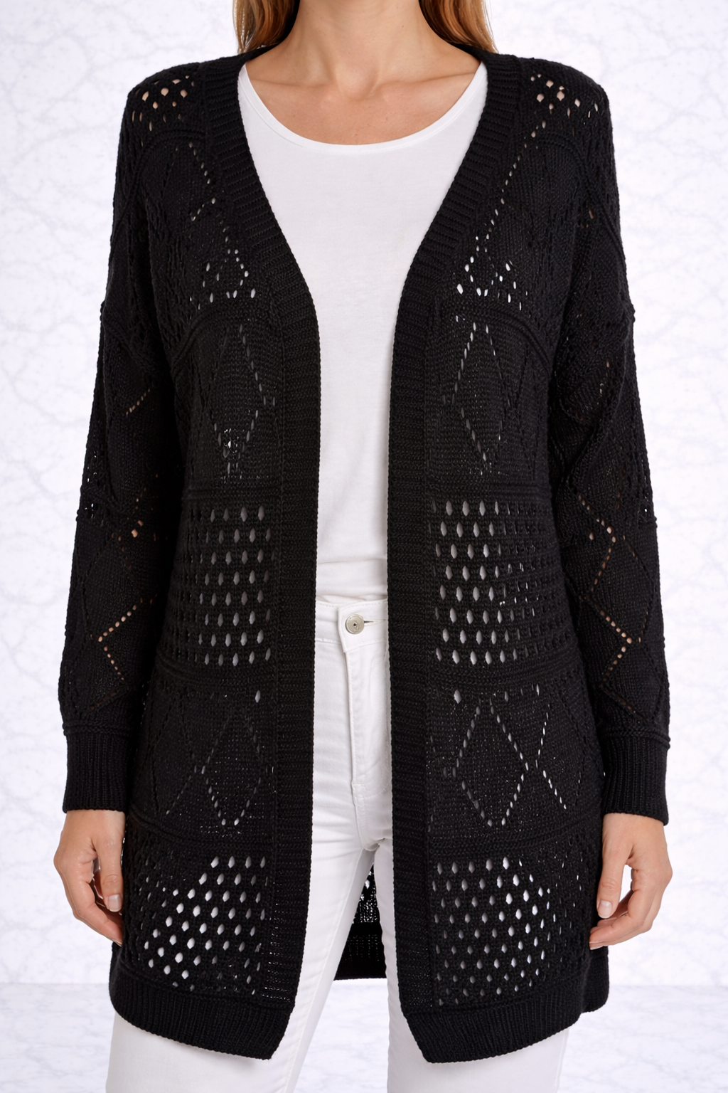 Gilet ajouré