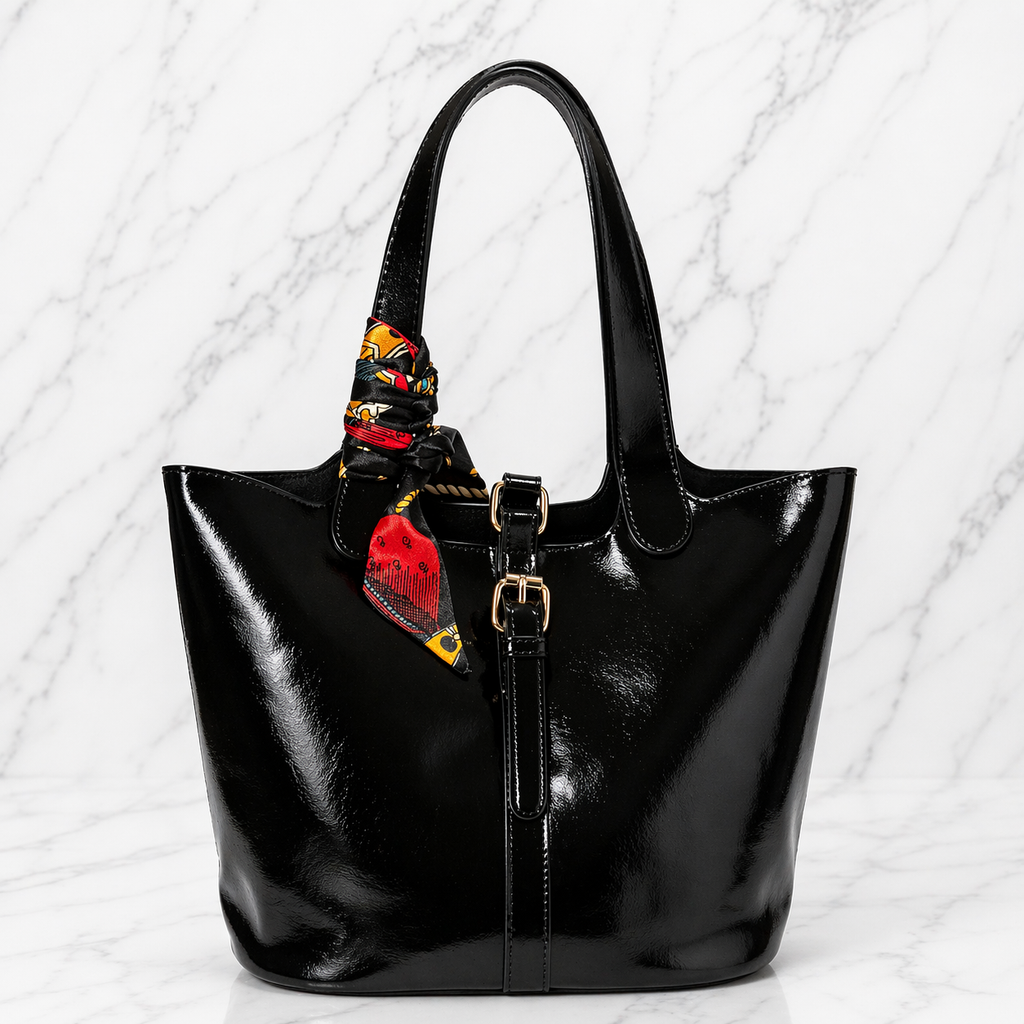 Sac avec foulard