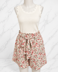 Short fleuri