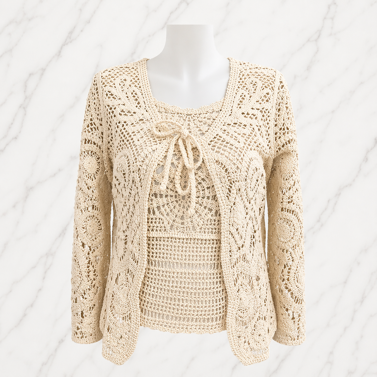 Gilet crochet