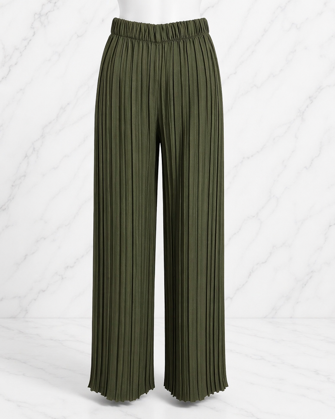 Pantalon plissé