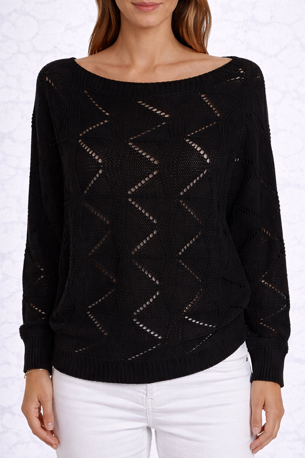 Pull ajouré